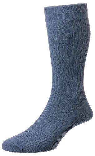 HJ Socks Softop HJ91 Slate Blue size 11-13